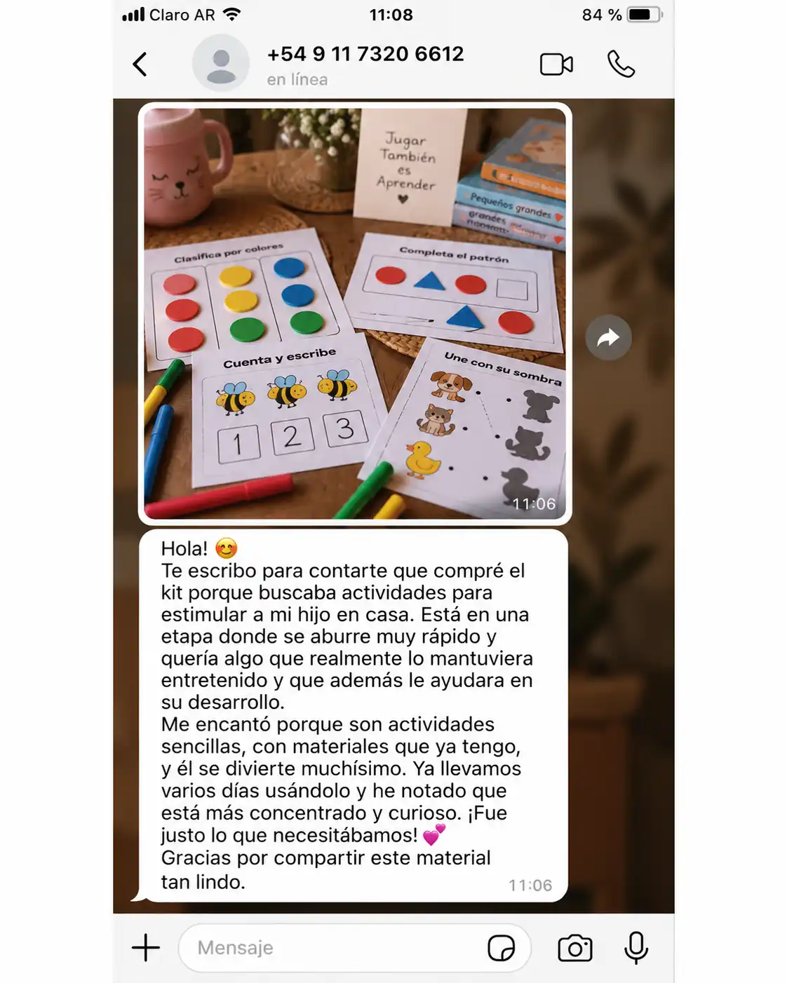 Testimonio real sobre actividades de recortes
