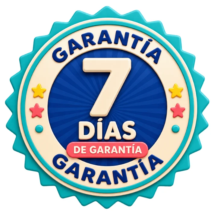Sello de garantía de 7 días